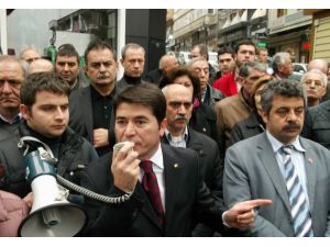 Trabzonda Chpden Otopark Tepkisi