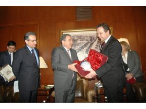 İçişleri Bakanı Gülerin İlk Yabancı Konuğu Almanya İçişleri Bakanı Frıedrıch Oldu