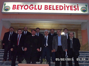 Memur-Sen Ve Eğitim- Bir-Sen Beyoğlu Belediyesini Ziyaret Etti