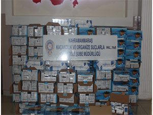 Gümrük Kaçağı Sigara Operasyonu