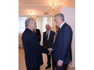 Sırbistan Cumhurbaşkanı Nikoliç, Aliyev İle Görüştü