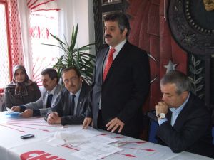 Chp İl Başkanı Karan Akçaabat’ta Konuştu