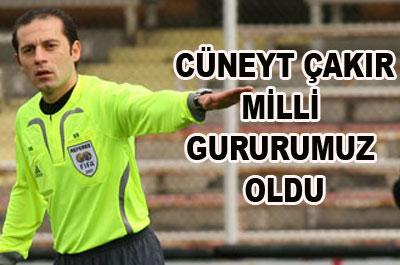 Cüneyt Çakır 1. kategoriye yükseldi 