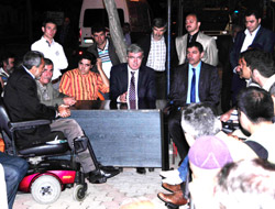 Güvenç, Engelli Vatandaşlarla Buluştu