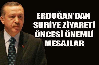 Erdoğan 10 bakanla Suriyeye gitti 