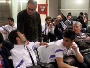 Başkan Türkmen, Futbolculara Teşekkür Etti