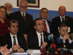 Chp’lilerden İstanbul Barosu’na Ziyaret