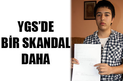 YGSde bir skandal daha