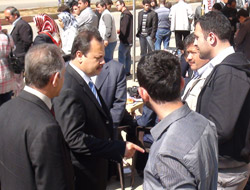 MHP Adayı Oruç Beldeleri Geziyor