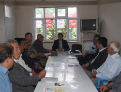 Kaymakam Akkoyunun Parti Ziyaretleri