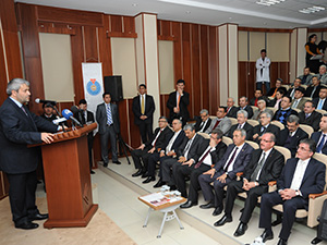 Ergün, Üniversitemiz Akademisyenleriyle Bir Araya Geldi