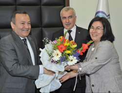 SGK Müdürü Dere’den Belediye’ye Ziyaret