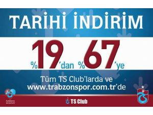Ts Club’dan Tarihi İndirim