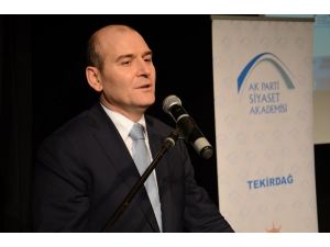 Ak Parti Genel Başkan Yardımcısı Soylu Çorlu`da