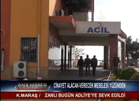 Cinayet Alacak-Verecek Meselesi Yüzünden