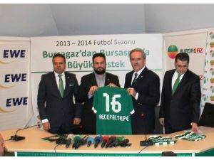 Bursaspor, Bursagaz İle Sponsorluk Anlaşması İmzaladı
