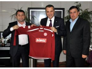 Tokatspor Kulübü Başkanı Yılardan, Fikret Orman’a Ziyaret