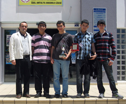 Özel Sanko Anadolu Lisesi Öğrencisine Teşvik Ödülü