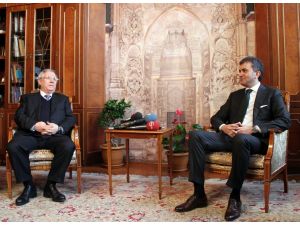 Bakan Çelik, Fenerbahçe Başkanı Aziz Yıldırımı Makamında Kabul Etti
