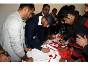 Sivassporlu Futbolcular Öğrencilerle Söyleşide Buluştu