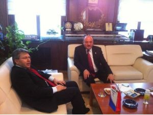 Ak Partili Üstün’den Devlet Demiryolları Genel Müdürü Karaman’a Ziyaret