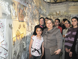 HEM Kursiyerleri Çalışmalarını Sergiledi