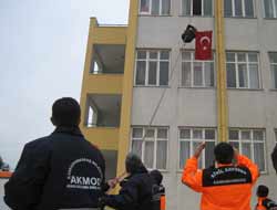 AKMOD Ekibi Deprem Tatbikatı Yaptı