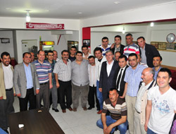 Güvenç Taraftarların Yanında