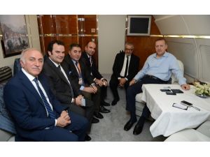 Başbakan Erdoğan’dan, Bae Dönüşü Uçakta Önemli Açıklamalar