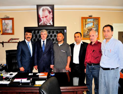 Güvenç Oda Başkanlarını Ziyaret Etti