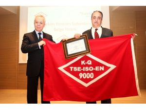 Tse’den Kalekim’e ‘kalite’, Evyap’a ‘iyi Üretim’ Belgesi