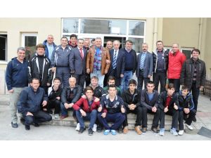 Şampiyon Gazi Lisesine Teşekkür Ziyareti