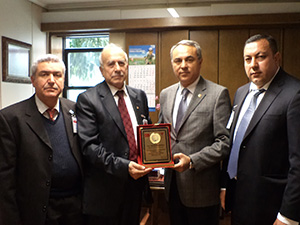 Güreş Kulübünden Dedeoğlu’na Ziyaret