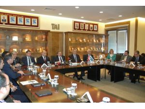 Tbmm Milli Savunma Komisyonu Üyeleri Tusaş’ta İncelemelerde Bulunuyor