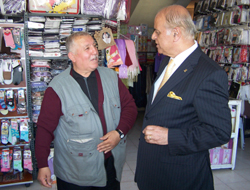 Sağlam Esnafı Ziyaret Etti 