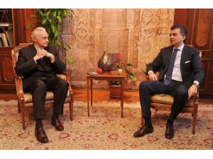 Abdnin Ankara Büyükelçisi Rıccıardoneden Kültür Bakanı Çelike Ziyaret