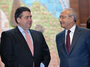 Kılıçdaroğlu, Almanya Sdp Genel Başkanı Gabriel İle Biraraya Geldi