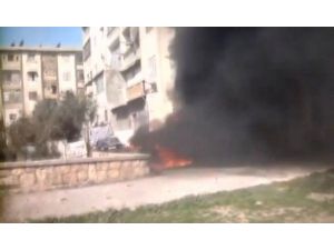 Suriye Uçakları, Türkiye Sınırına Yakın Hanano Bölgesini Bombaladı