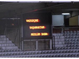 Ankara 19 Mayıs Stadında Müslüm Babaya Vefa