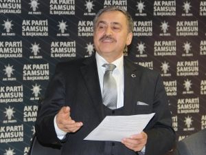 Bakan Eroğlu, Partililerle Buluştu