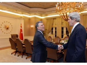 Cumhurbaşkanı Gül, Abd Dışişleri Bakanı Kerry’yi Kabul Etti
