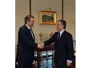 Cumhurbaşkanı Gül, Yunanistan Başbakanı İle Görüştü
