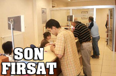 Bu son fırsat