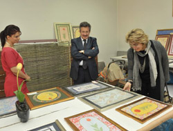 Kahramanmaraş’ta Ebru Sergisi