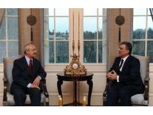 Cumhurbaşkanı Gül, Chp Genel Başkanı Kılıçdaroğlu’nu Kabul Etti