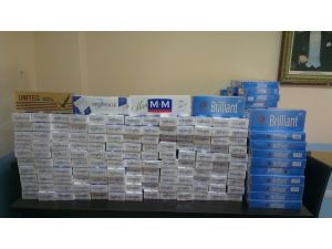 Göksunda Kaçak Sigara Operasyonu