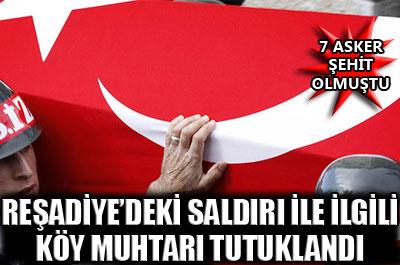 Tokattaki hain saldırı ile ilgili 1 tutuklama 