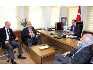 İlhan Cavcavdan Spor Toto Teşkilat Başkanı Kasapoğluna Ziyaret