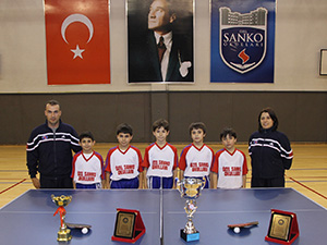  ‘’MİNİK ERKEKLER MASA TENİSİ İL ŞAMPİYONASI’’