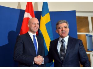 Cumhurbaşkanı Gül, İsveç Başbakanı Reinfeldt İle Görüştü